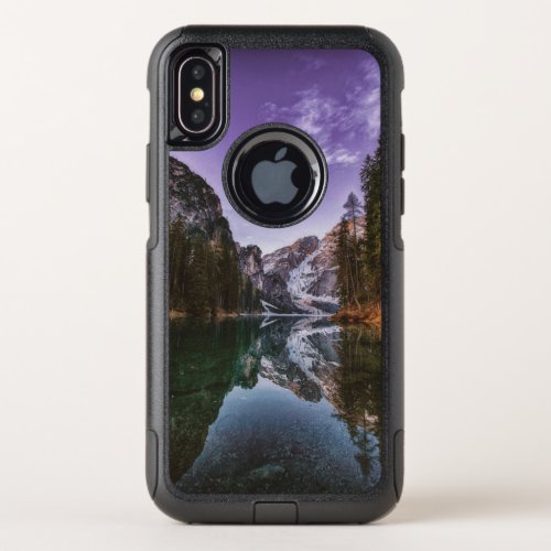 Stunning Mountains and Lake OtterBox Commuter iPhone XS Case