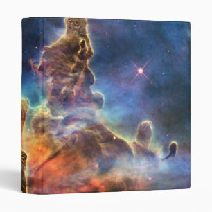 Stunning Nebula Space Astronomy Science Photo 3 Ring Binder