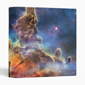 Stunning Nebula Space Astronomy Science Photo 3 Ring Binder