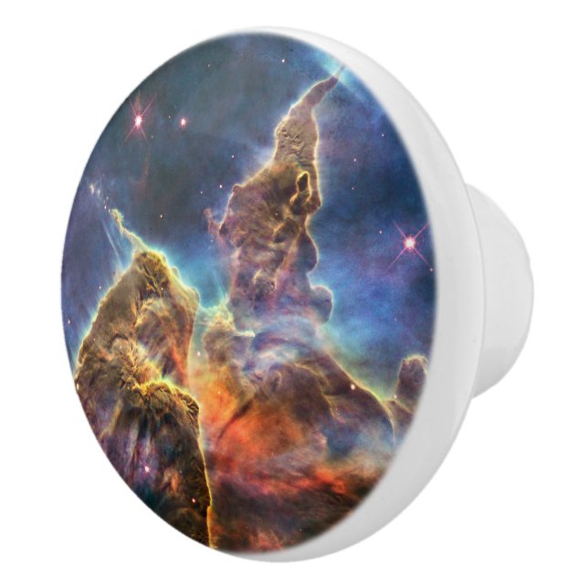 Stunning Nebula Space Astronomy Science Photo Ceramic Knob (Right)