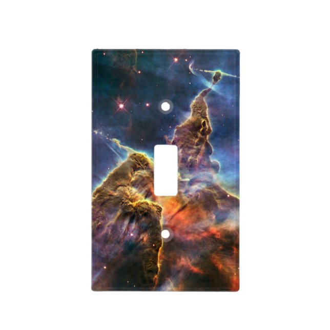 Stunning Nebula Space Astronomy Science Photo Light Switch Cover (Front)