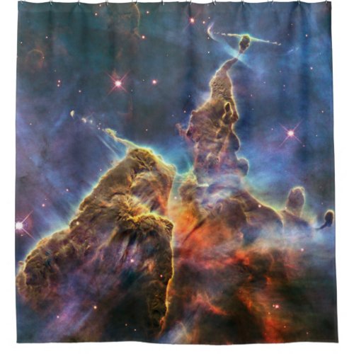 Stunning Nebula Space Astronomy Science Photo Shower Curtain