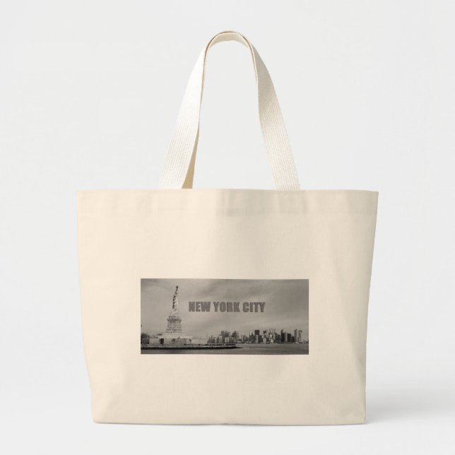 Stunning New York City Large Tote Bag (Front)