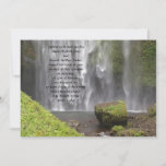 Stunning Oregon Waterfall Wedding Invitation at Zazzle