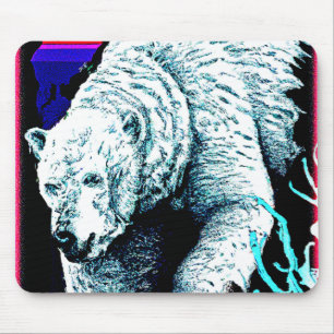 Stunning Painting of a Polar Bear. Buy Now Mouse Pad