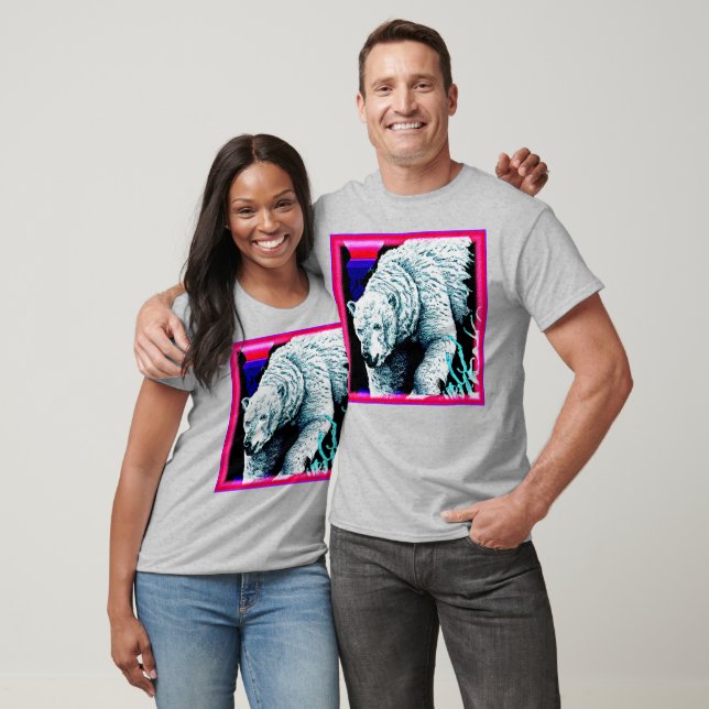 Stunning Painting of a Polar Bear. Buy Now T-Shirt (Unisex)