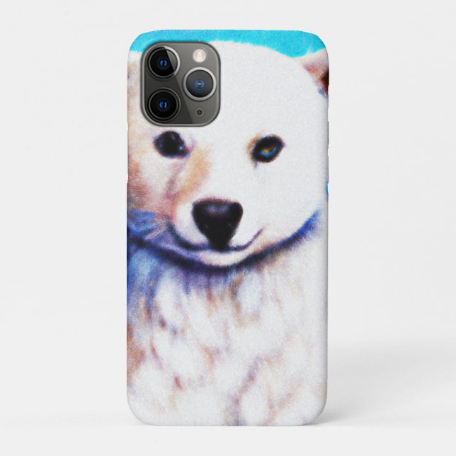 Stunning Painting of a Polar Bear Cub. Buy Now Case-Mate iPhone Case (Back)