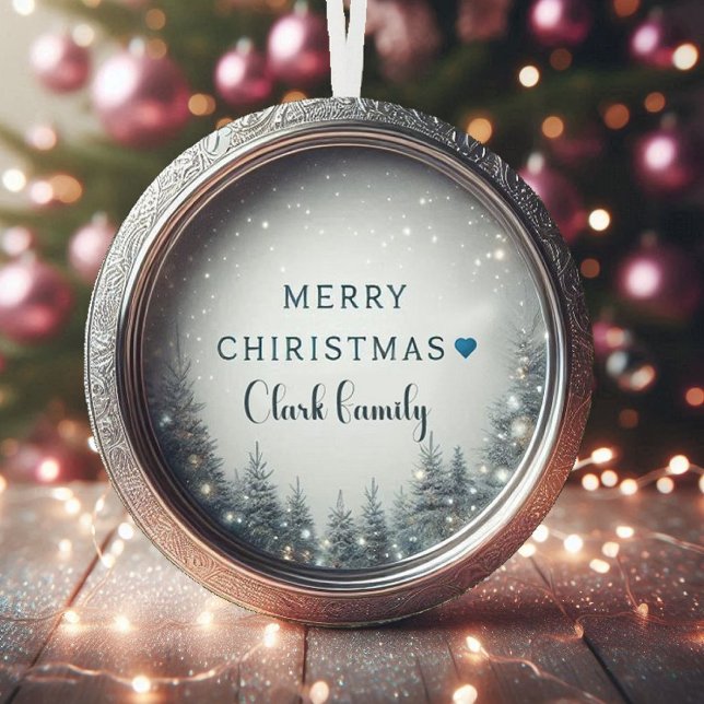 Stunning personalize beautiful Christmas Ornament (Creator Uploaded)