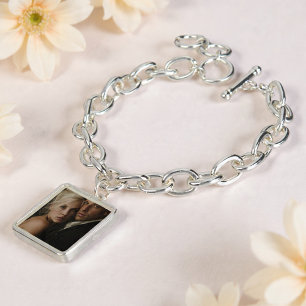 Stunning Personalized Photo  Bracelet