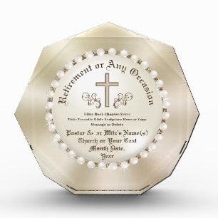Stunning Personalized Retirement Gifts for Pastors