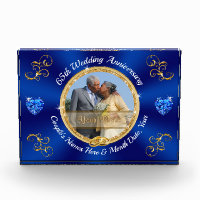 Stunning PHOTO NAMES, 65 years Anniversary Gifts