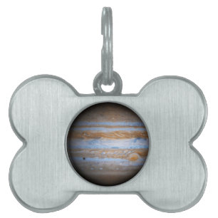 Stunning Photo of the Planet Jupiter Pet ID Tag
