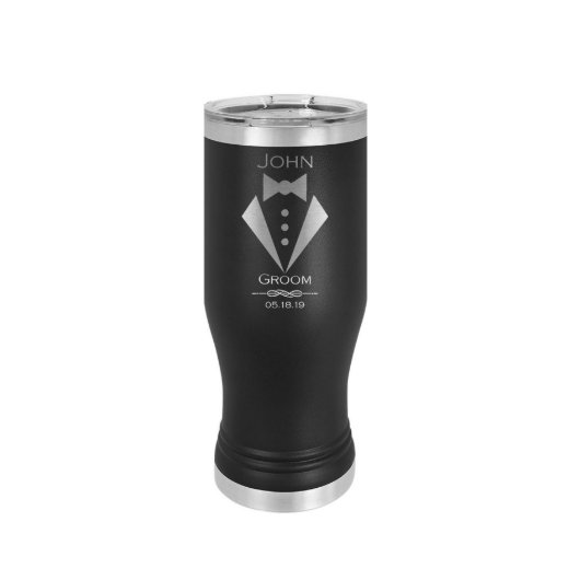Stunning Pilsner 20 Ounce Stainless Steel Tumbler (Front)