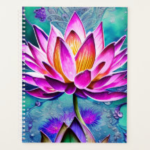 Stunning Pink Lotus Flower Portrait