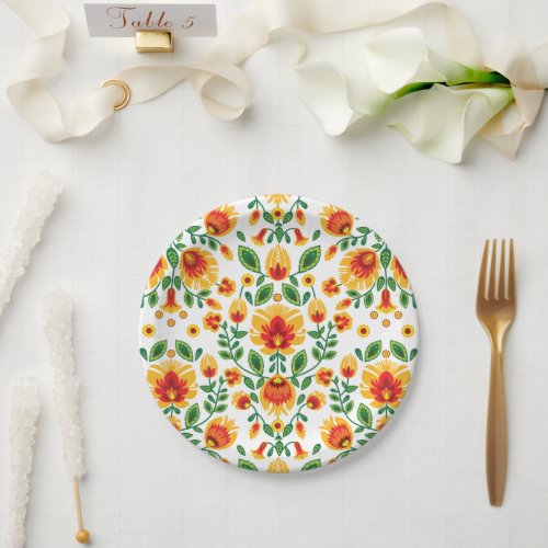 ️Stunning polish Folk Wycinanki  Paper Plates