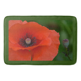 Stunning Poppy Bath Mat