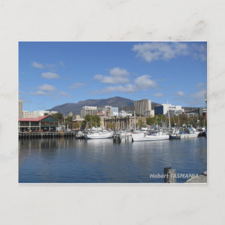 Stunning postcard of Hobart, Tasmania