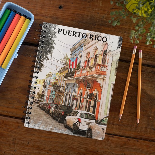 Stunning Puerto Rico Vintage Travel Notebook (Stunning Puerto Rico Vintage Travel Notebook)