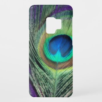 Stunning Purple Peacock Case-mate Samsung Galaxy S9 Case by Peacocks at Zazzle