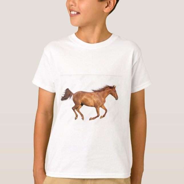 Stunning Running Horse T-Shirt Design (Front)