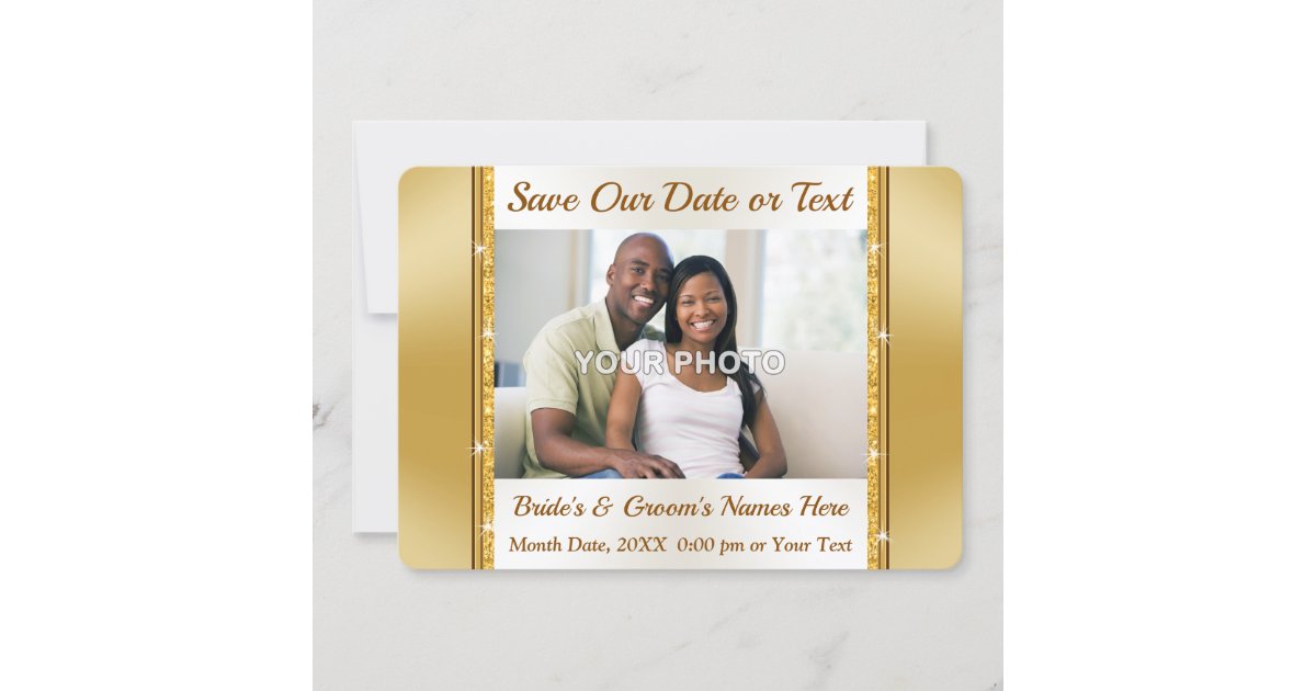 Stunning Love Save the Date Card