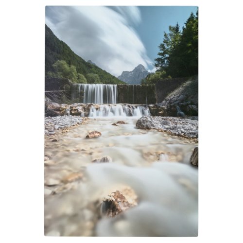 Stunning scenery at Krnica valley Slovenia Metal Print