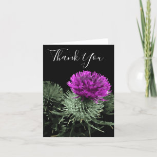 Stunning Scottish Thistle Thank You