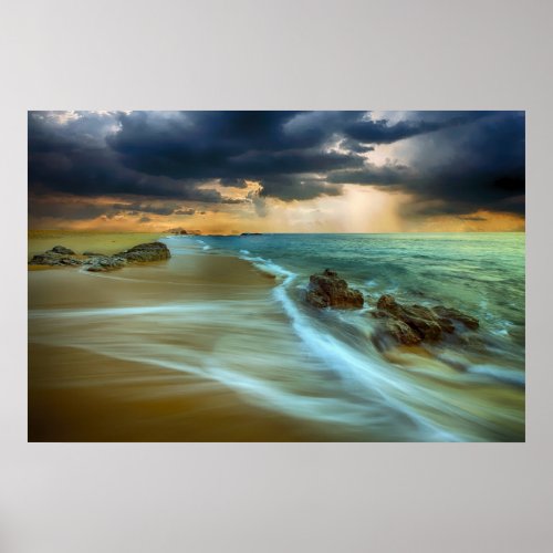 Stunning sea scape poster