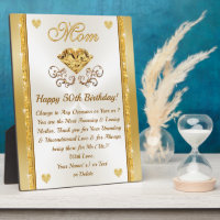 Stunning, Sentimental 50th Birthday Gifts for Mom 