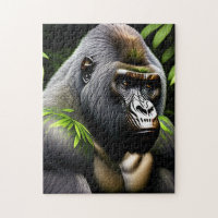 Stunning Silver Back Gorilla - Jungle King
