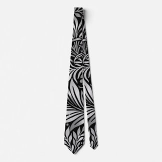 Stunning Silver Fern Neck Tie
