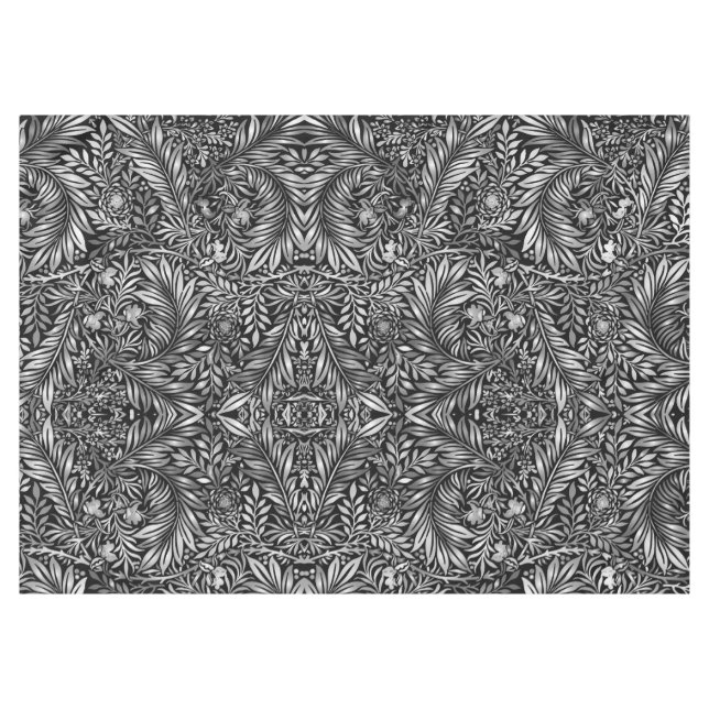 Stunning Silver Fern Tablecloth (Front (Horizontal))