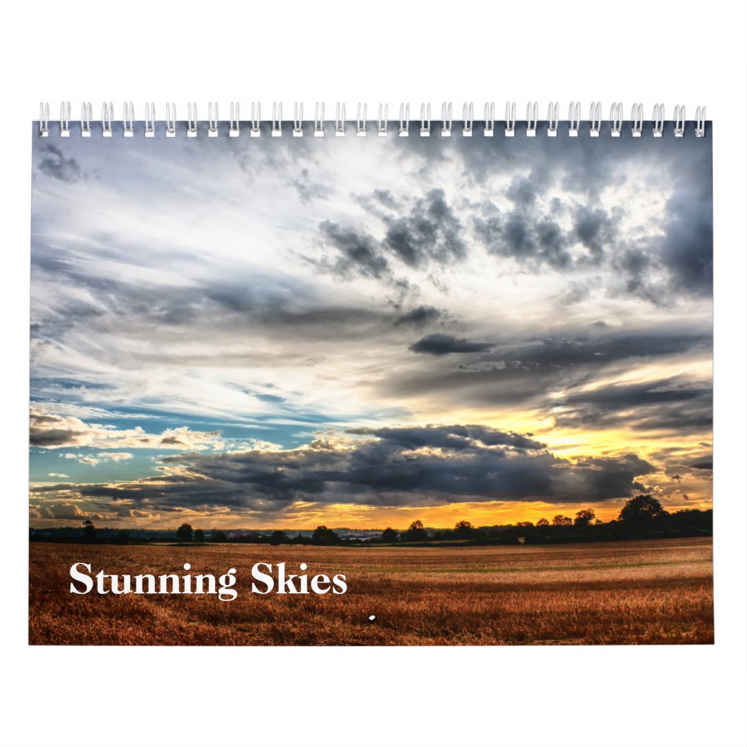 Stunning Skies Calendar Zazzle