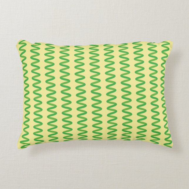Stunning Spirulina  Accent Pillow (Front)