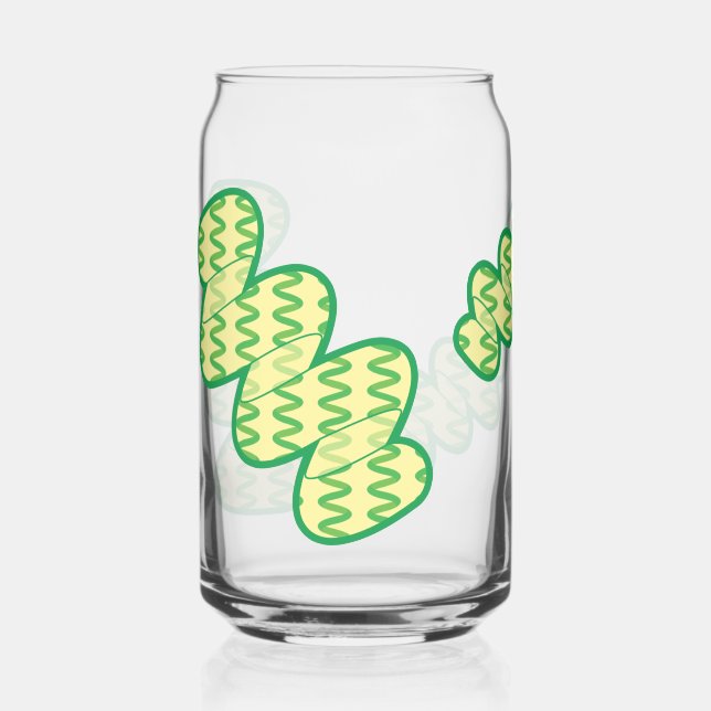 Stunning Spirulina Can Glass (Front)