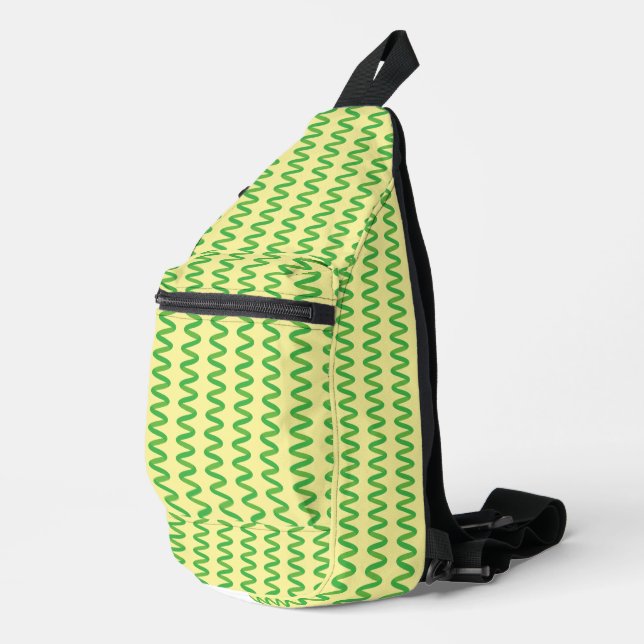 Stunning Spirulina Sling Bag (Right Corner)