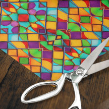 Stunning Stained Glass - Bright Colors Decoupage