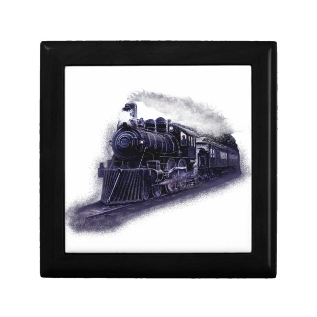 Stunning steam train gifts and accessories gift box (Front)