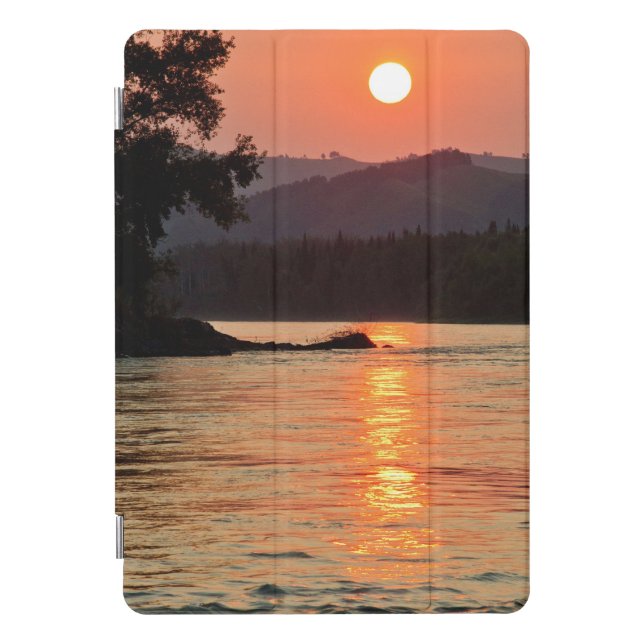 Stunning Sunrise Over Katun River Photo iPad Pro Cover (Front)