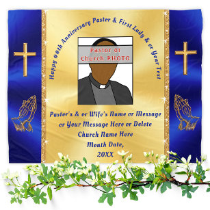 Stunning Unique Gifts for Pastor Appreciation Day Fleece Blanket