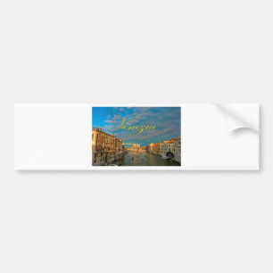 Stunning! Venezia Grand Canal Venice - Pro Photo Bumper Sticker