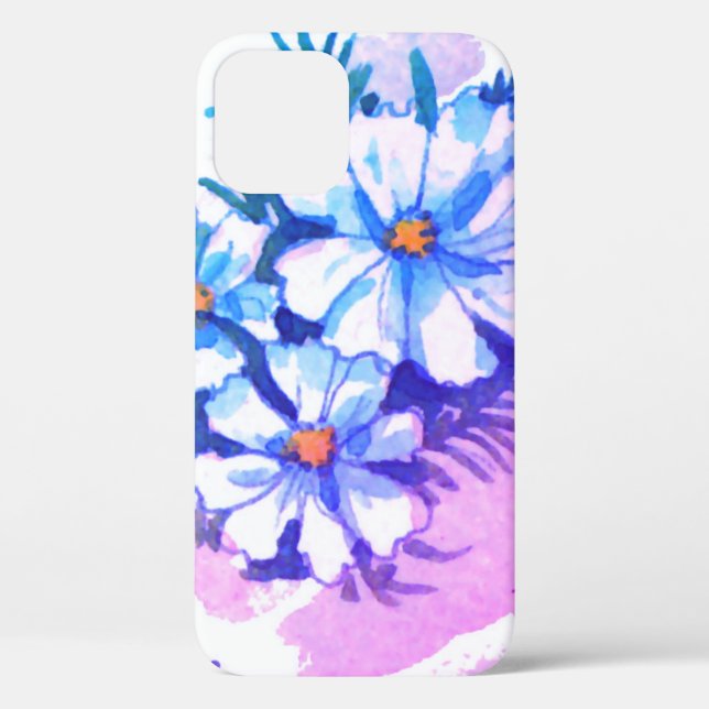 Stunning watercolor floral Case-Mate iPhone case (Back)