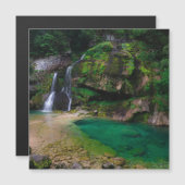 Stunning waterfall Virje, Slovenia Poster (Front/Back)