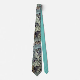 Stunning William Morris Acanthus Leaf Design Neck Tie