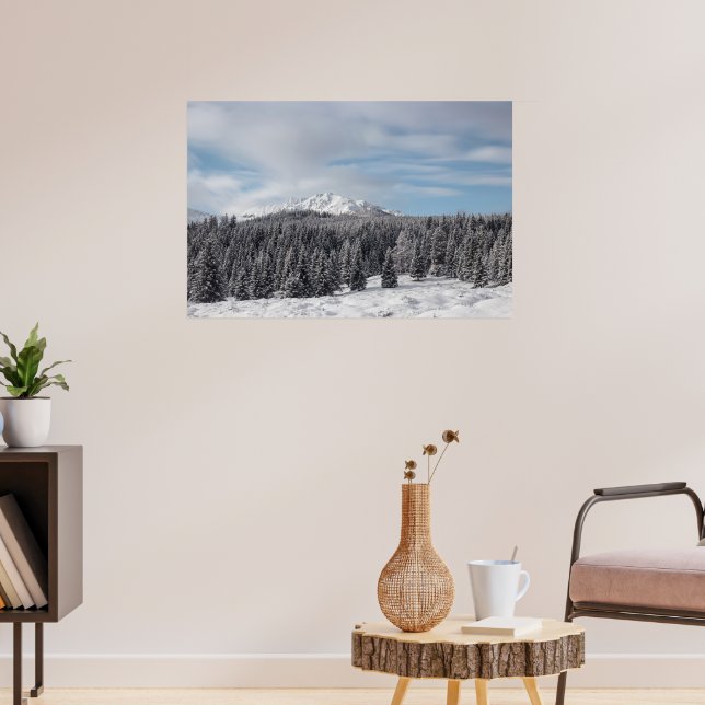 Stunning winter scenery poster (Living Room 3)