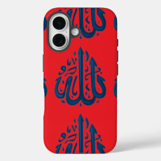 stunning word design featuring Arabic calligraphy iPhone 16 Case