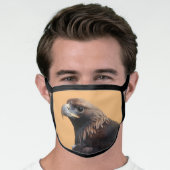 Stunning Young Golden Eagle Face Mask (Worn Him)