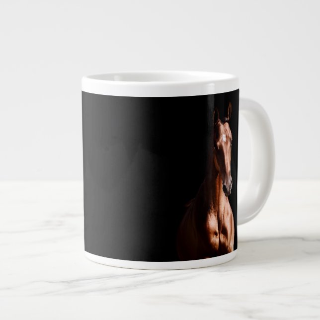 Stunning Young Stallion Giant Coffee Mug (Front Right)