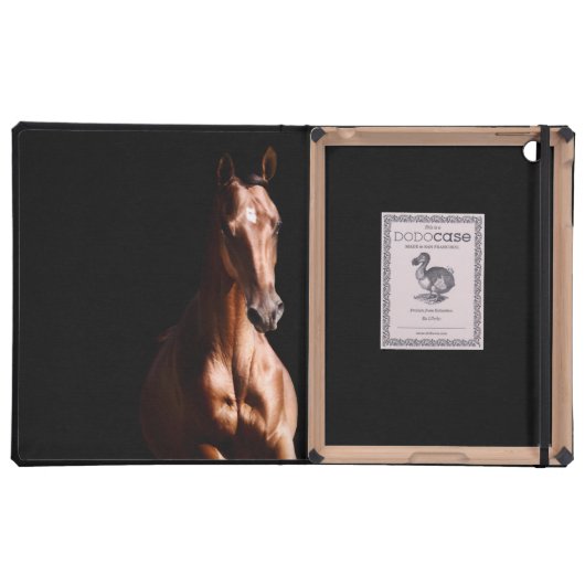 Stunning Young Stallion iPad Folio Case (Inside)