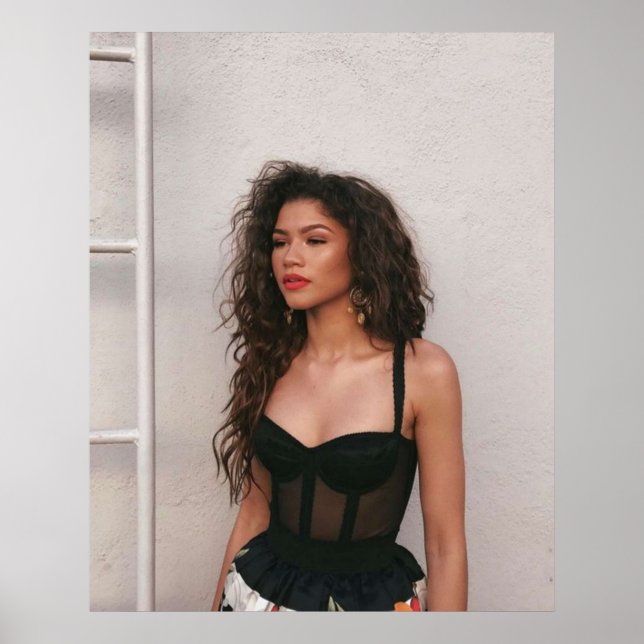 Stunning Zendaya Poster (Front)